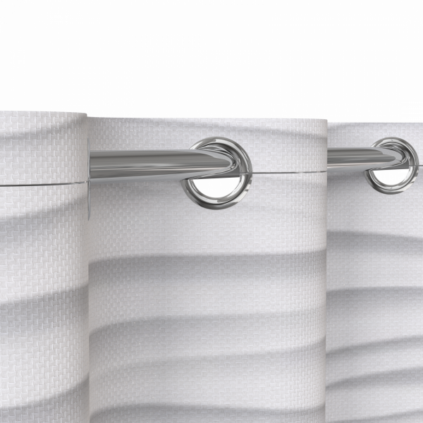 Duschvorhang, White Wave