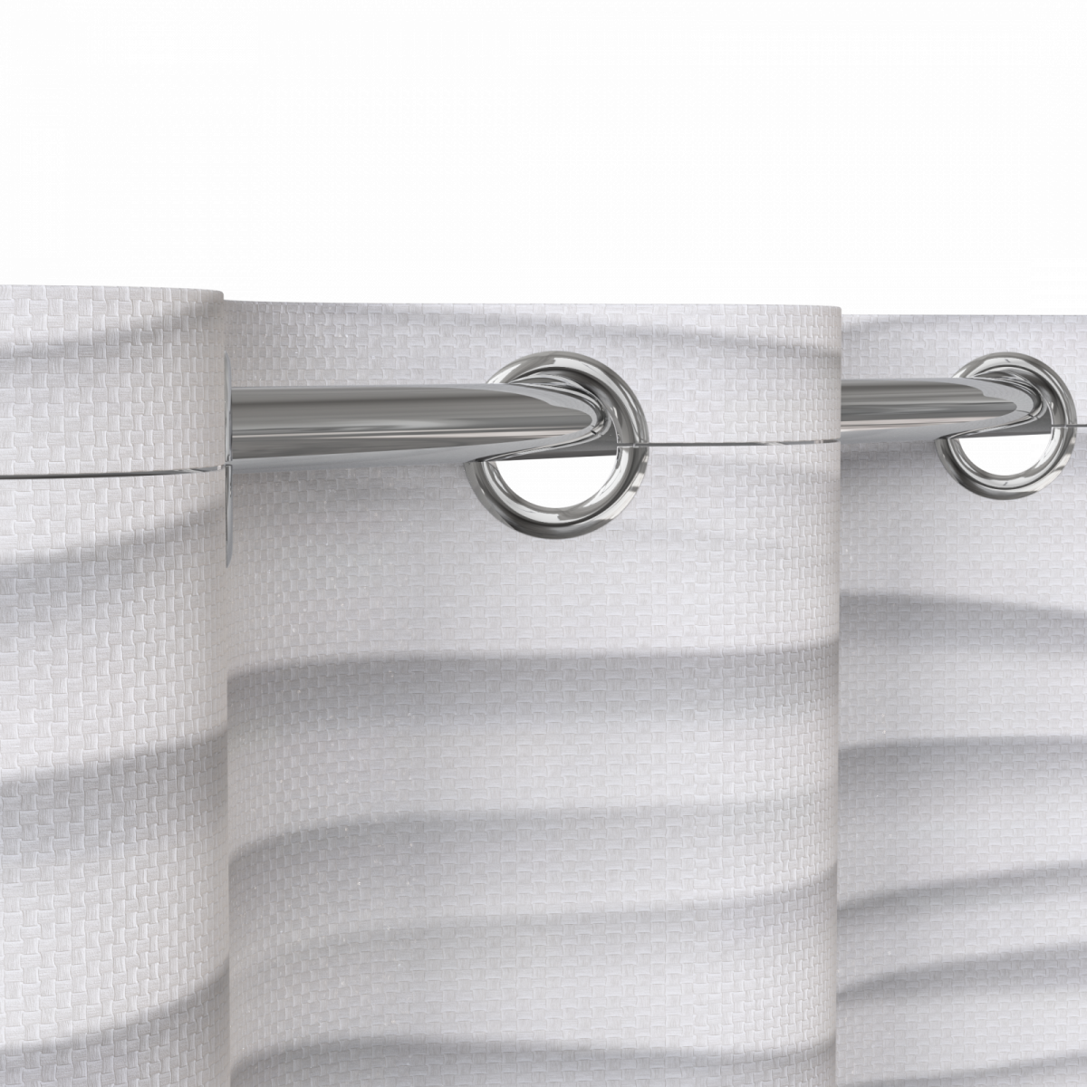 Duschvorhang, White Wave