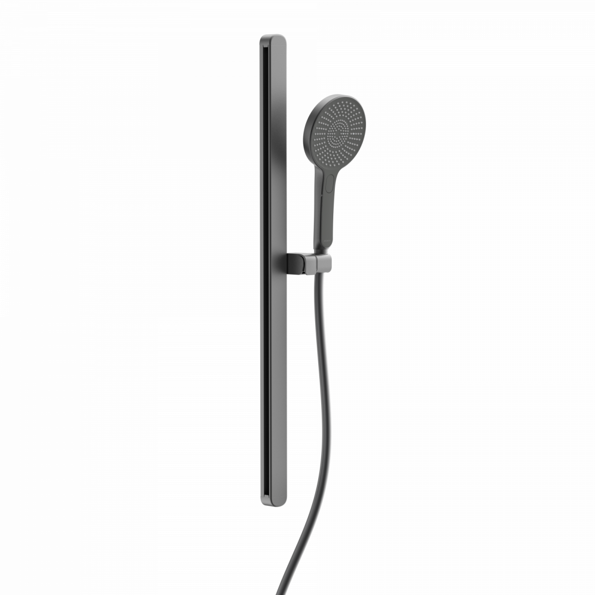 KARIBIK Stangenbrause-Set, Graphit matt