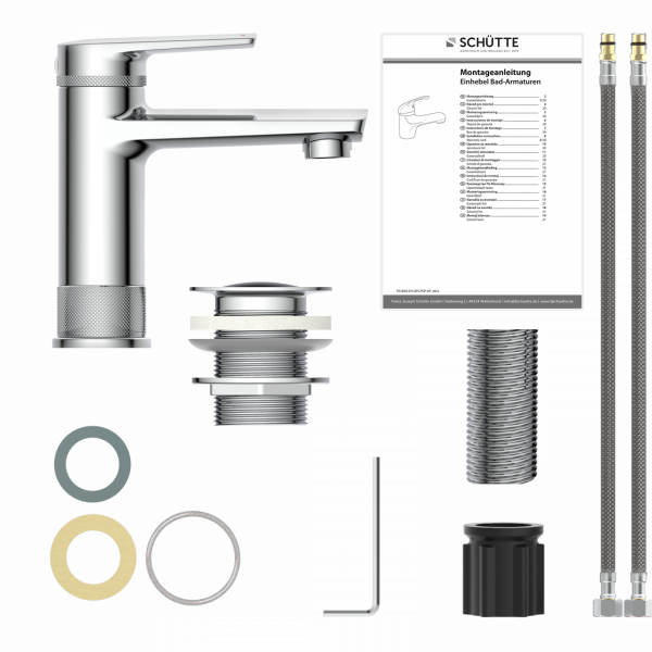 LIVERPOOL Waschtischarmatur, Chrom