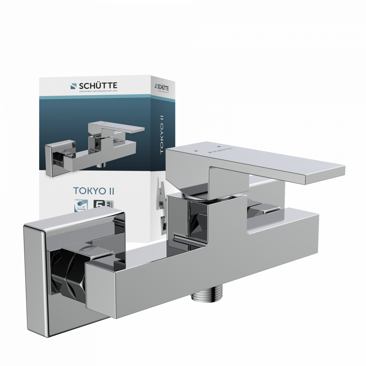 TOKYO II Duscharmatur, Chrom