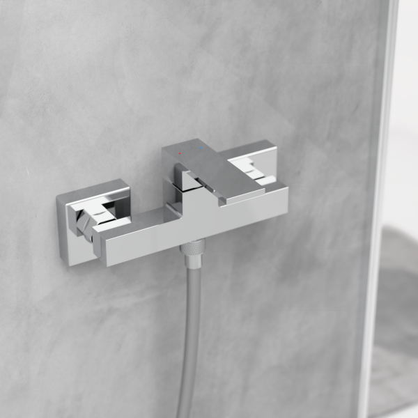 TOKYO II Duscharmatur, Chrom