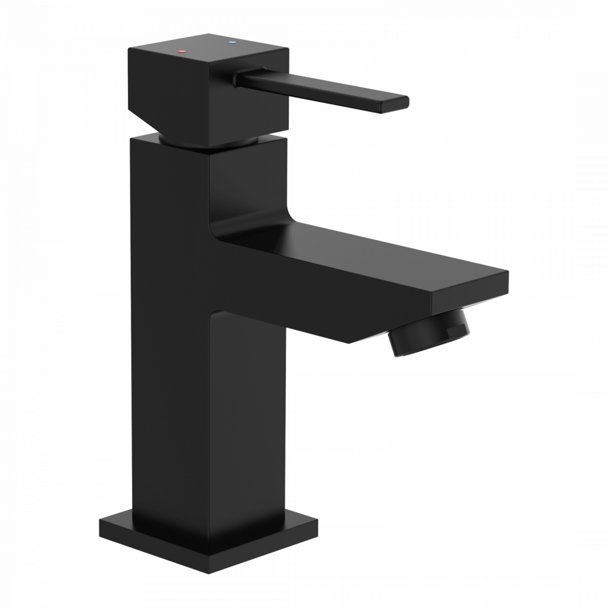 CALVINO Waschtischarmatur, Schwarz matt