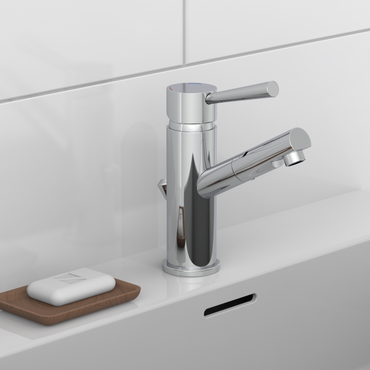 CORNWALL Waschtischarmatur, Chrom