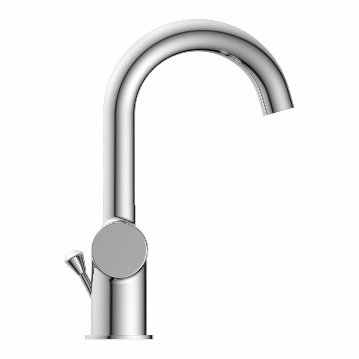 CORNWALL Waschtischarmatur, Rundbogen, Chrom