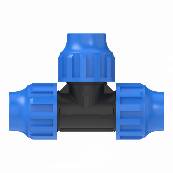T-St&uuml;ck, 32 mm, Klemmfitting f&uuml;r HDPE