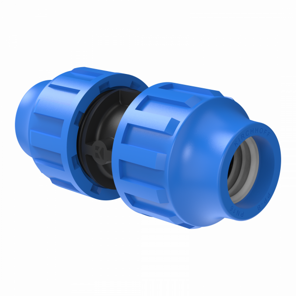 Verbindungsstück, 25 mm, Klemmfitting für HDPE