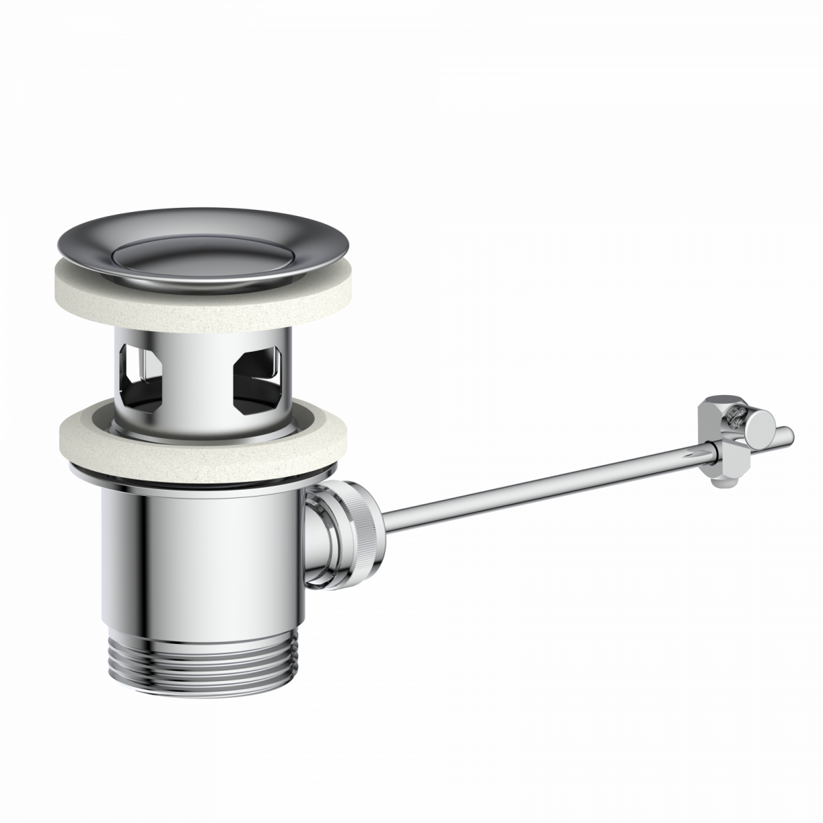 Exzentergarnitur, Chrom, 1 1/4