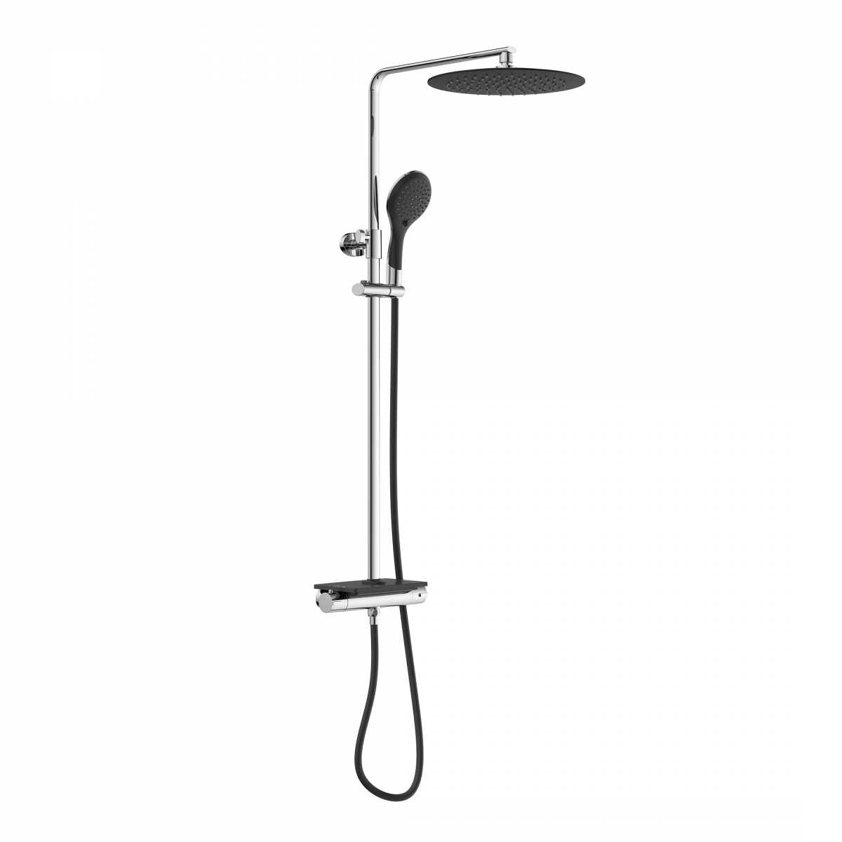 &Uuml;berkopf-Brauseset GRANDE VITA, Schwarz