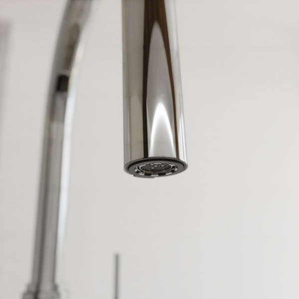 BLACKPOOL Spültischarmatur, Chrom, mit herausziehbarem Auslauf