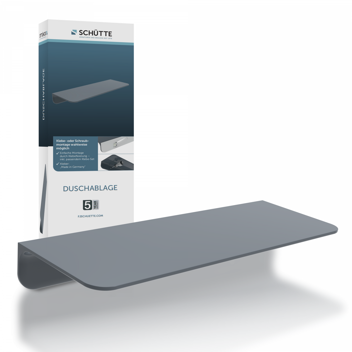 Duschablage, Anthrazit
