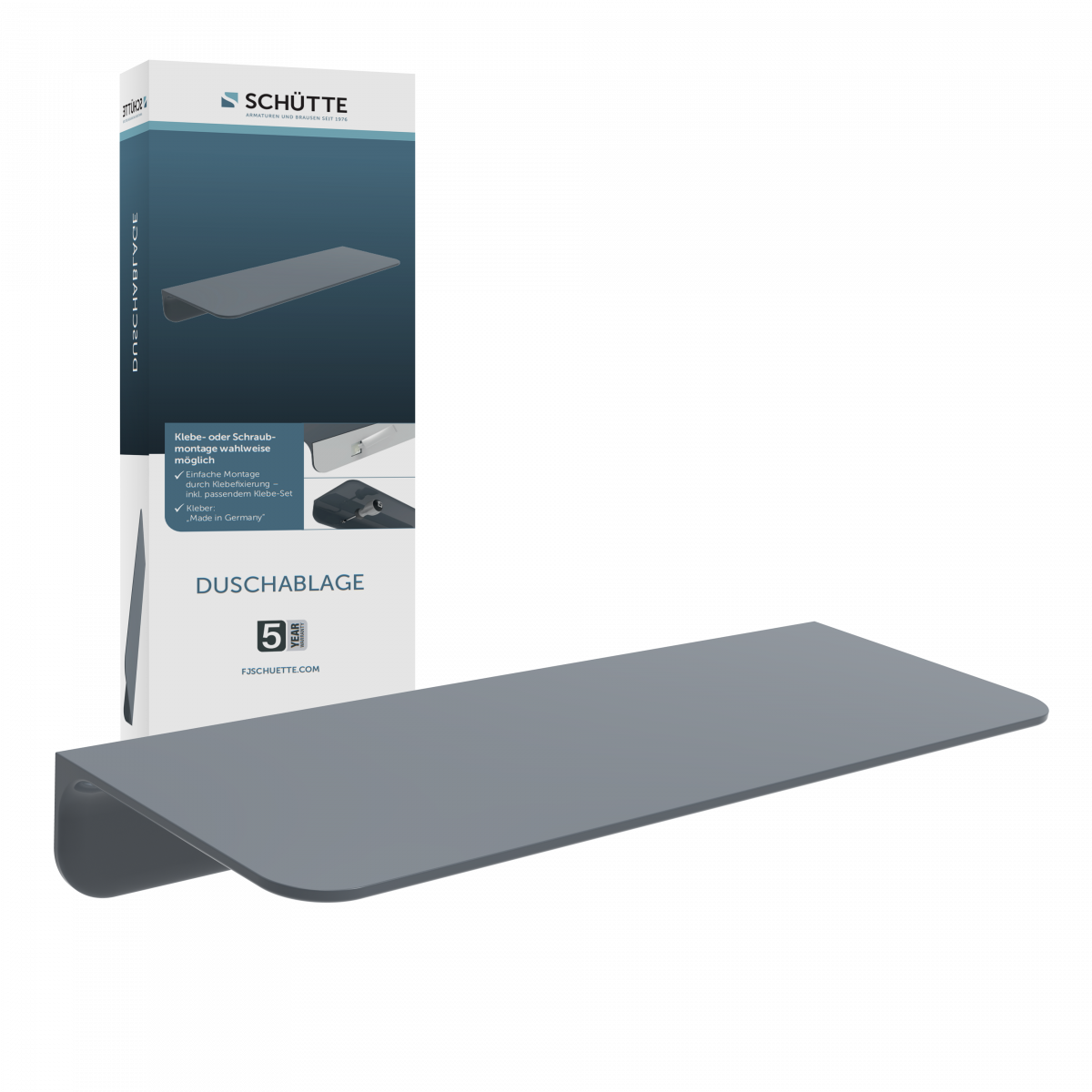Duschablage, Anthrazit