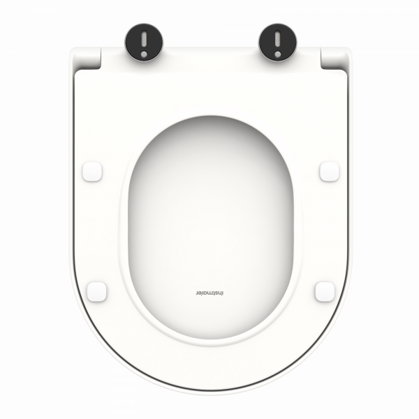 WC-Sitz WHITE TÜV geprüft in D-Form