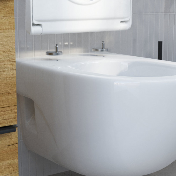 WC-Sitz WHITE TÜV geprüft in D-Form