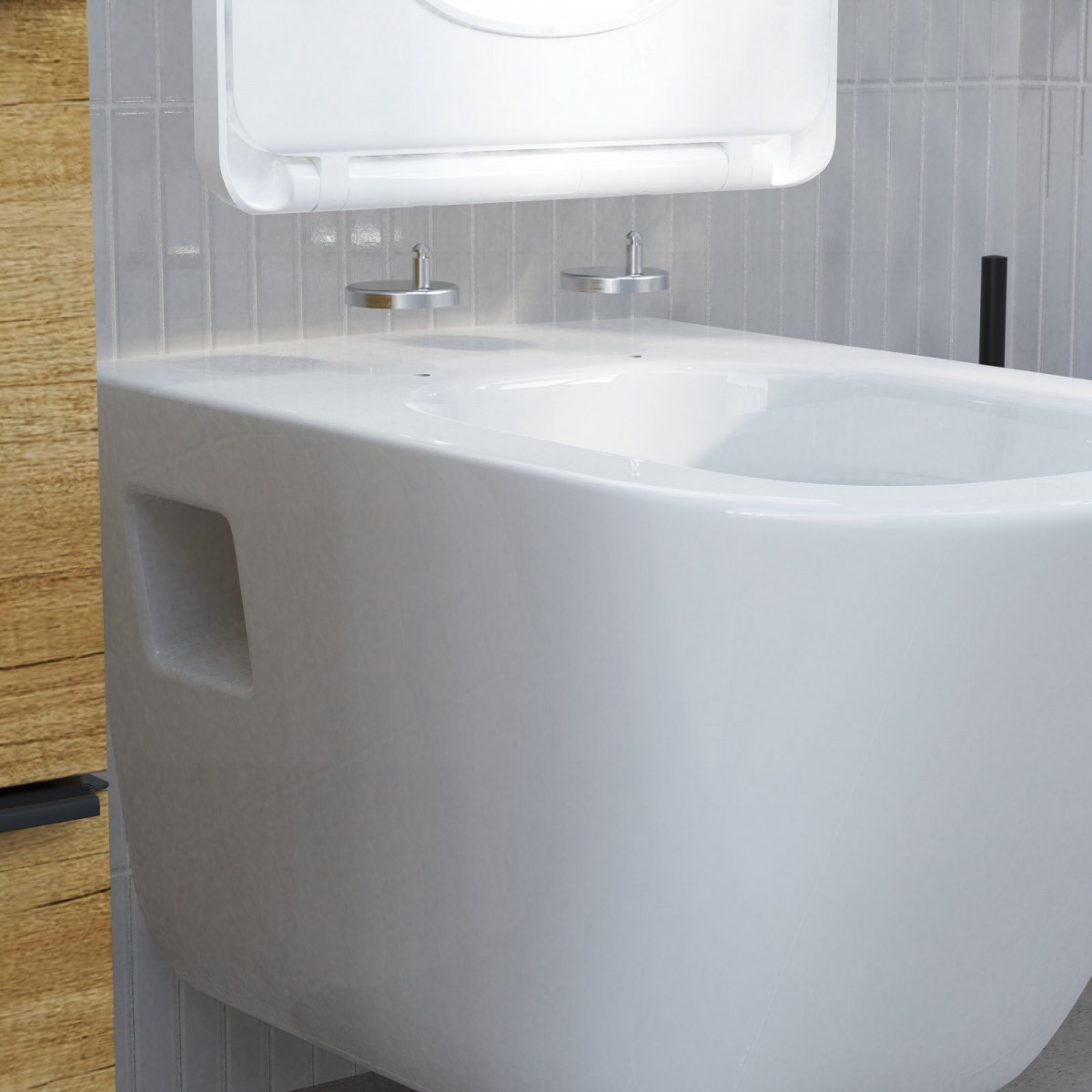 WC-Sitz WHITE TÜV geprüft in E-Form