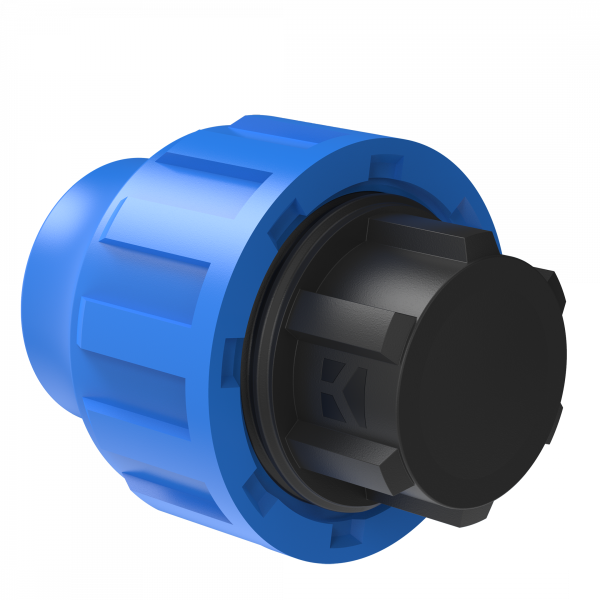 Fitting Endst&uuml;ck, 20 mm, Klemmfitting f&uuml;r HDPE