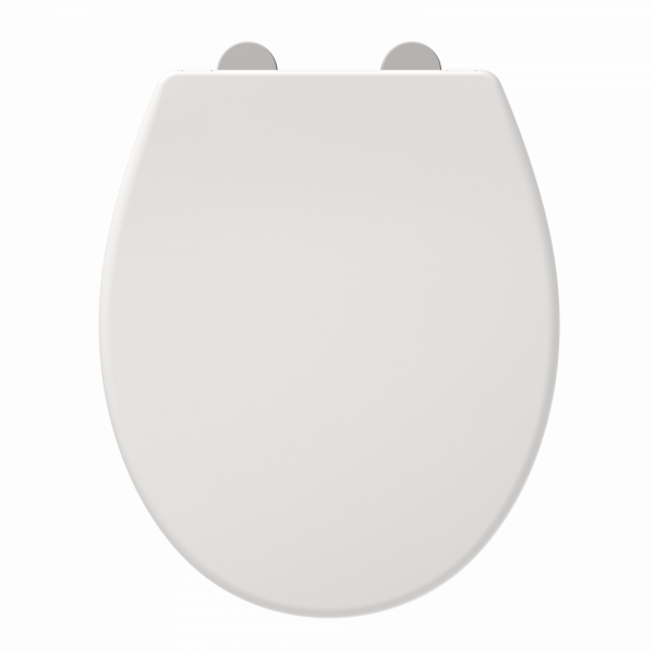 WC-Sitz FAMILY WHITE TÜV geprüft in O-Form