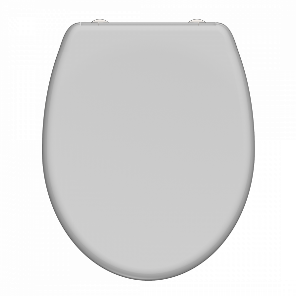 Duroplast WC-Sitz GREY, mit Absenkautomatik und Schnellverschluss