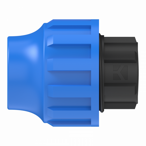 Fitting Endst&uuml;ck, 32 mm, Klemmfitting f&uuml;r HDPE