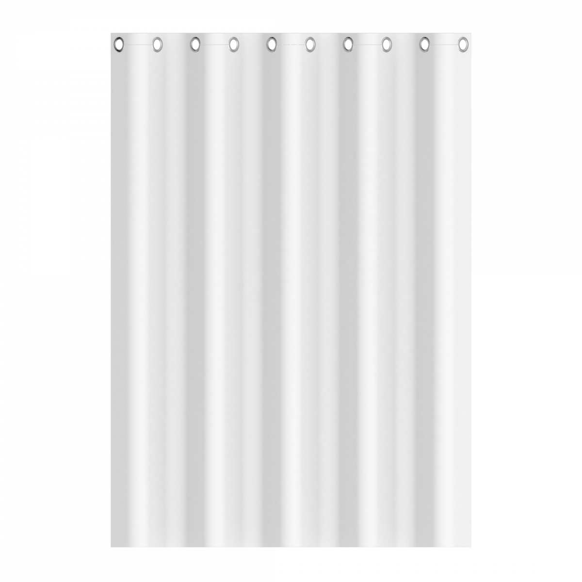 Duschvorhang, weiß