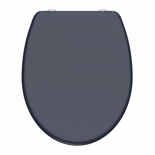 Duroplast WC-Sitz ANTHRAZIT, mit Absenkautomatik und Schnellverschluss