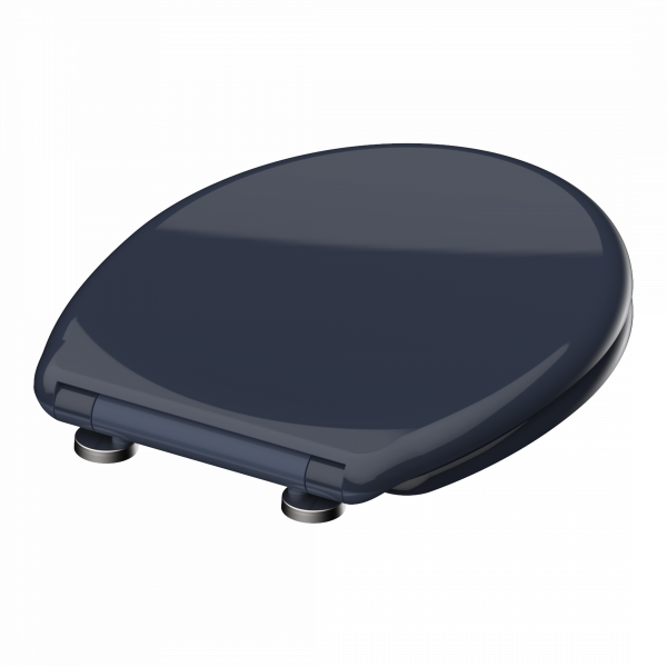 Duroplast WC-Sitz ANTHRAZIT, mit Absenkautomatik und Schnellverschluss