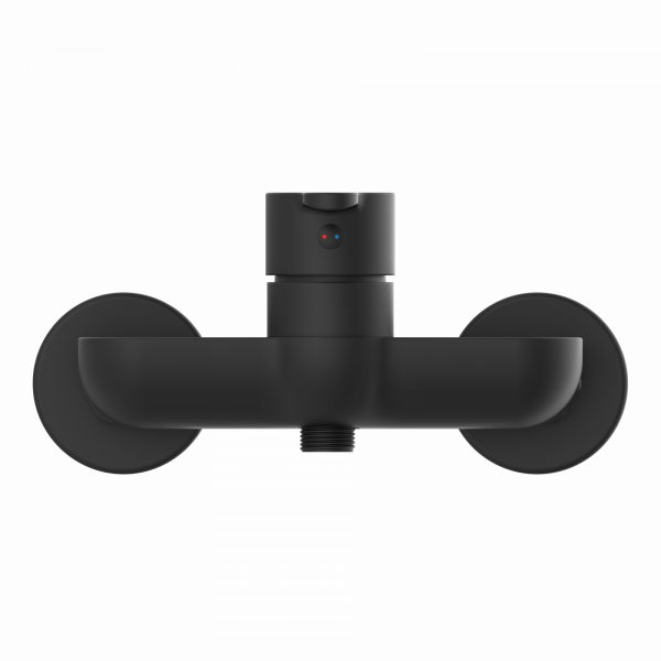 DENVER Duscharmatur, Schwarz matt