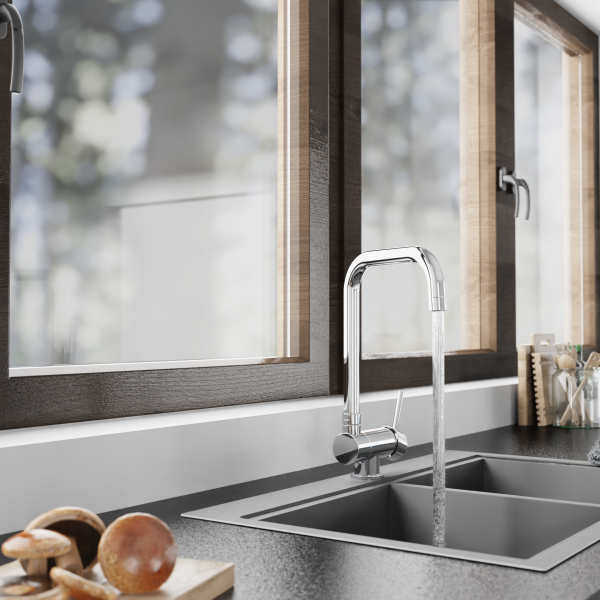 WINDOW Sp&uuml;ltischarmatur, Chrom