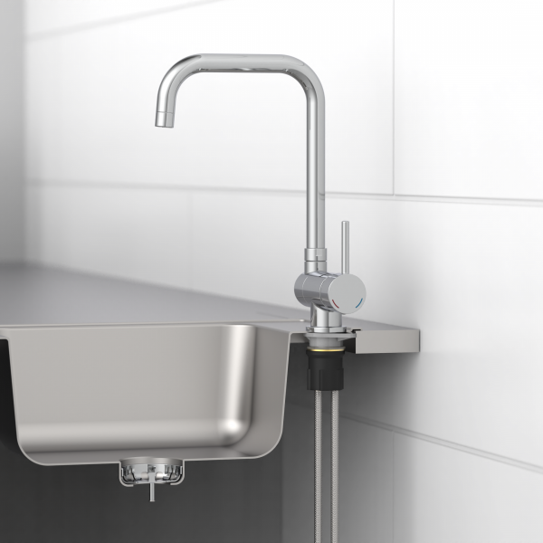 WINDOW Sp&uuml;ltischarmatur, Chrom