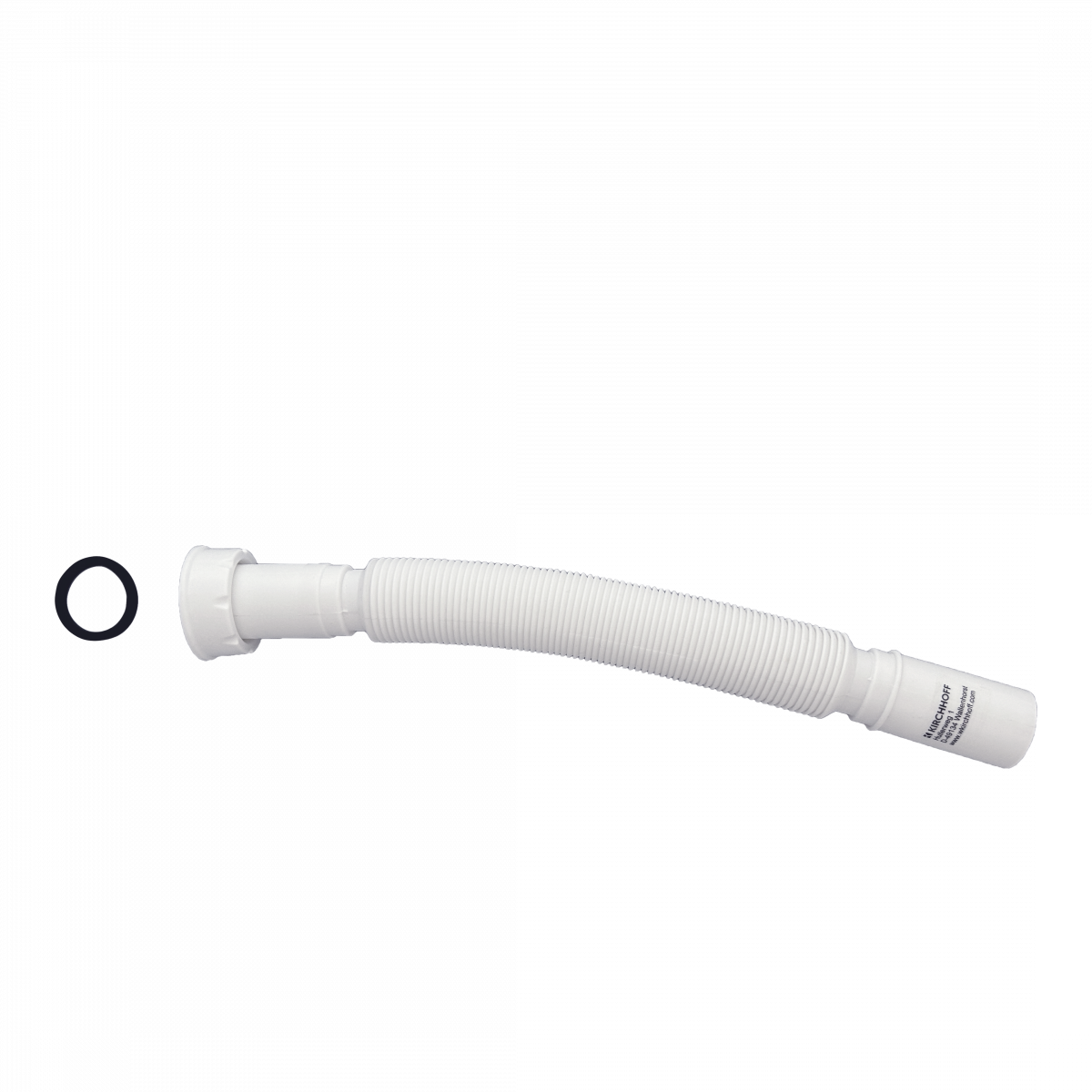 KS Flex-Röhrensiphon, Weiß, 1 1/4" x 32 mm, Siphons, wasseranschluss"