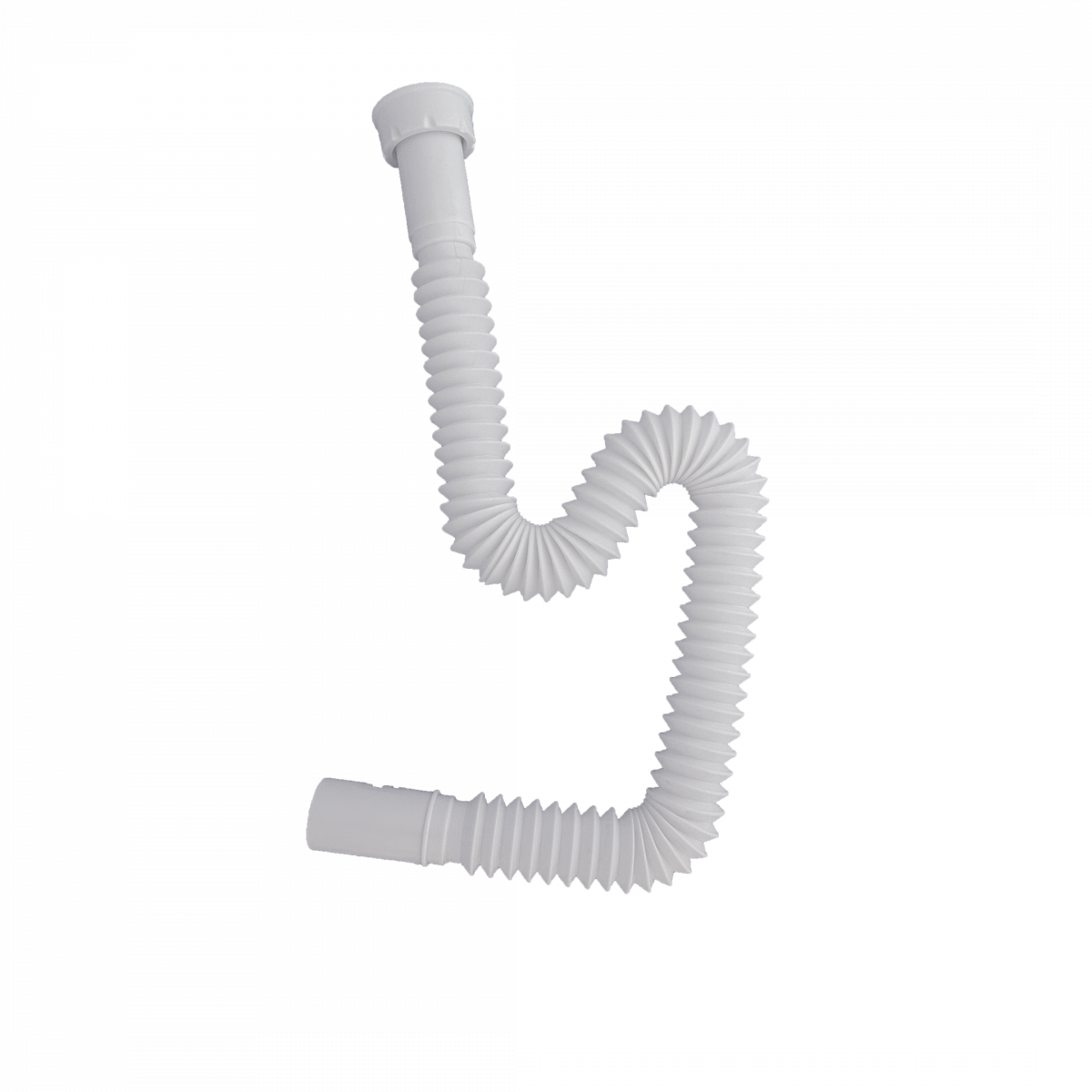 KS Flex-Röhrensiphon, Weiß, 1 1/4" x 32 mm, Siphons, wasseranschluss"