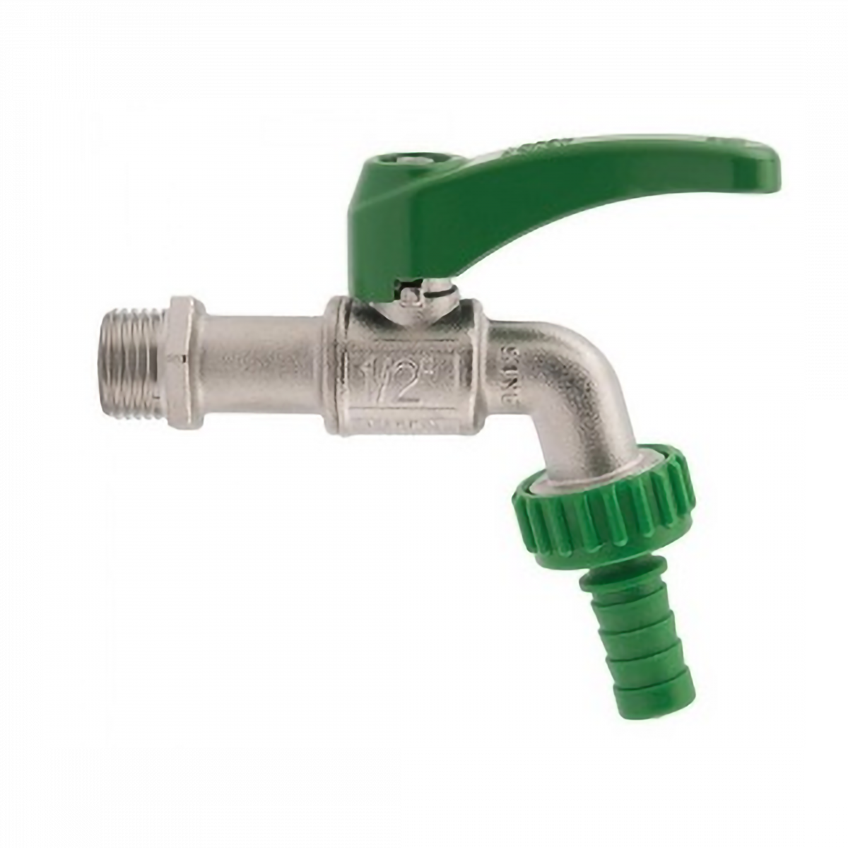 Kugel-Auslaufhahn 1/2"AG x 3/4"AG x 1/2"T, erh&ouml;hte Frostresistenz"