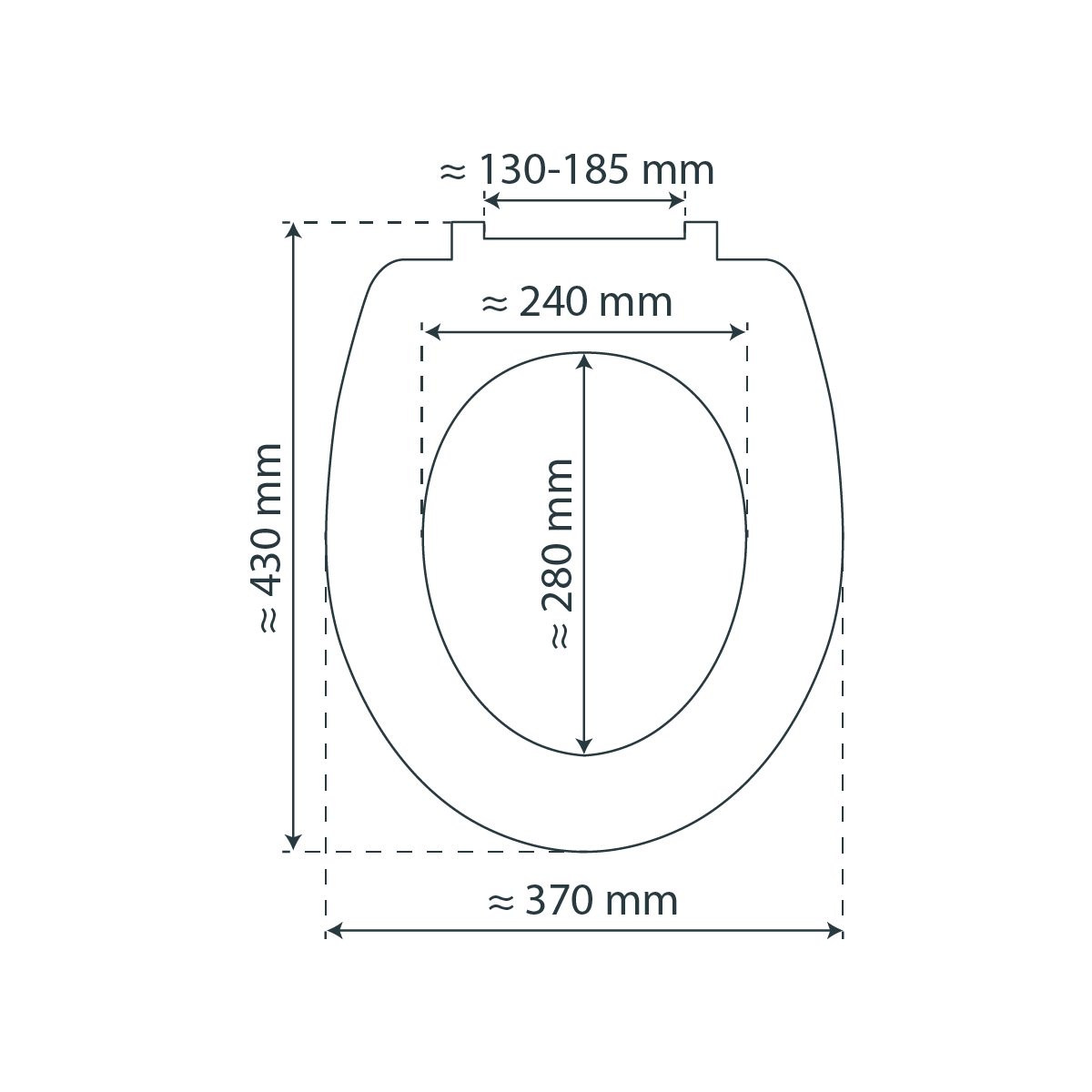 MDF High Gloss WC-Sitz mit Herz Motiv, SHELL HEART, mit Absenkautomatik