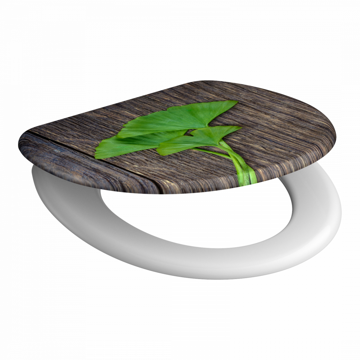 Duroplast WC-Sitz GINGKO und WOOD, mit Absenkautomatik