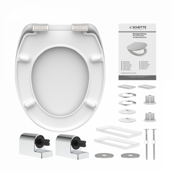 Duroplast WC-Sitz GINGKO und WOOD, mit Absenkautomatik