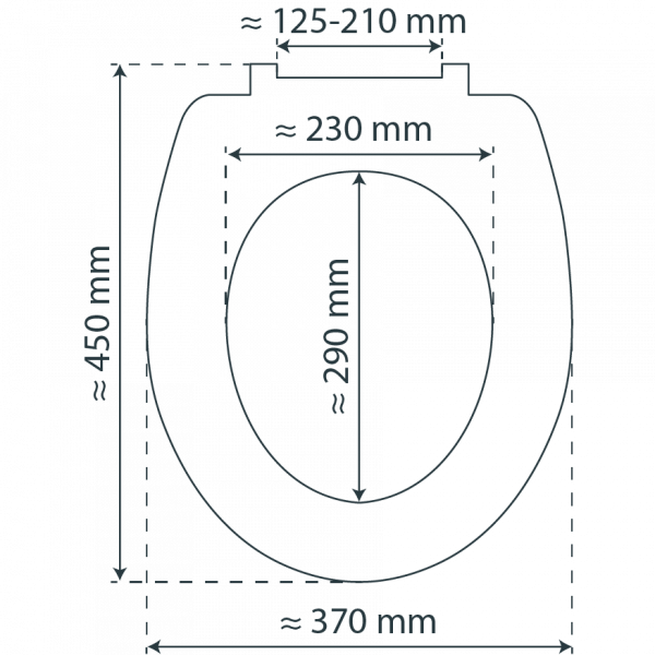 Duroplast WC-Sitz GINGKO und WOOD, mit Absenkautomatik