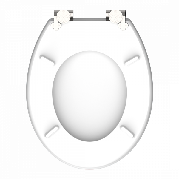 MDF WC-Sitz FLOWERS AND WOOD