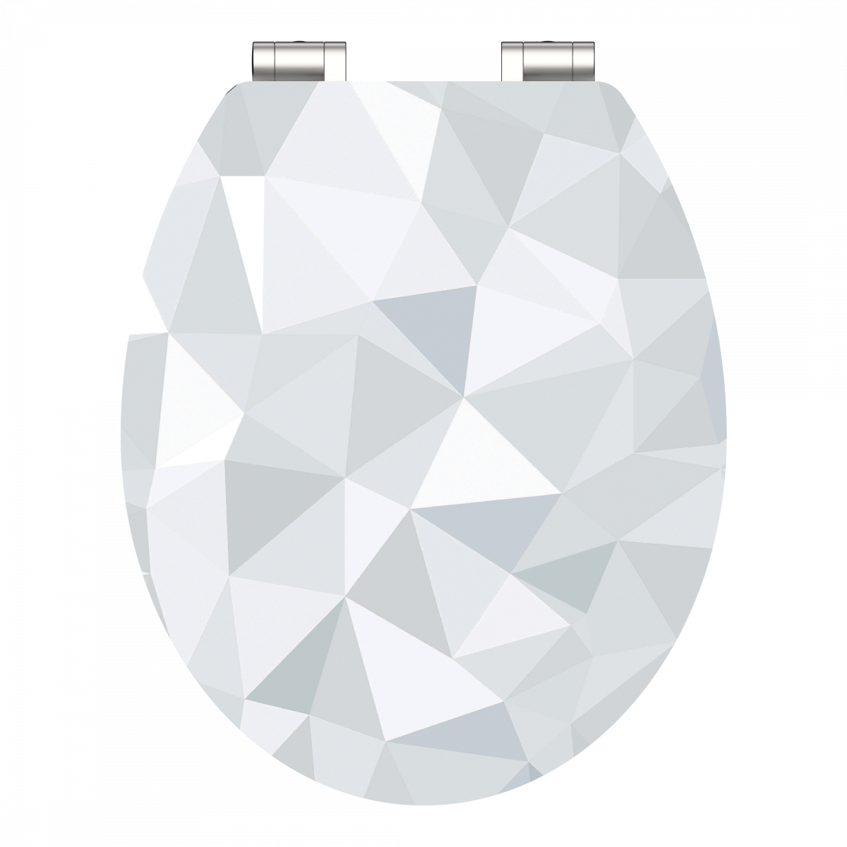 MDF High Gloss WC-Sitz DIAMOND, mit Absenkautomatik