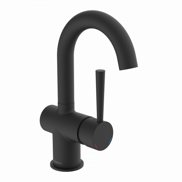 CORNWALL Waschtischarmatur, Schwarz matt