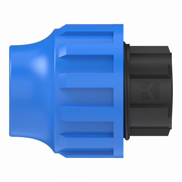 Fitting Endstück, 25 mm, Klemmfitting für HDPE