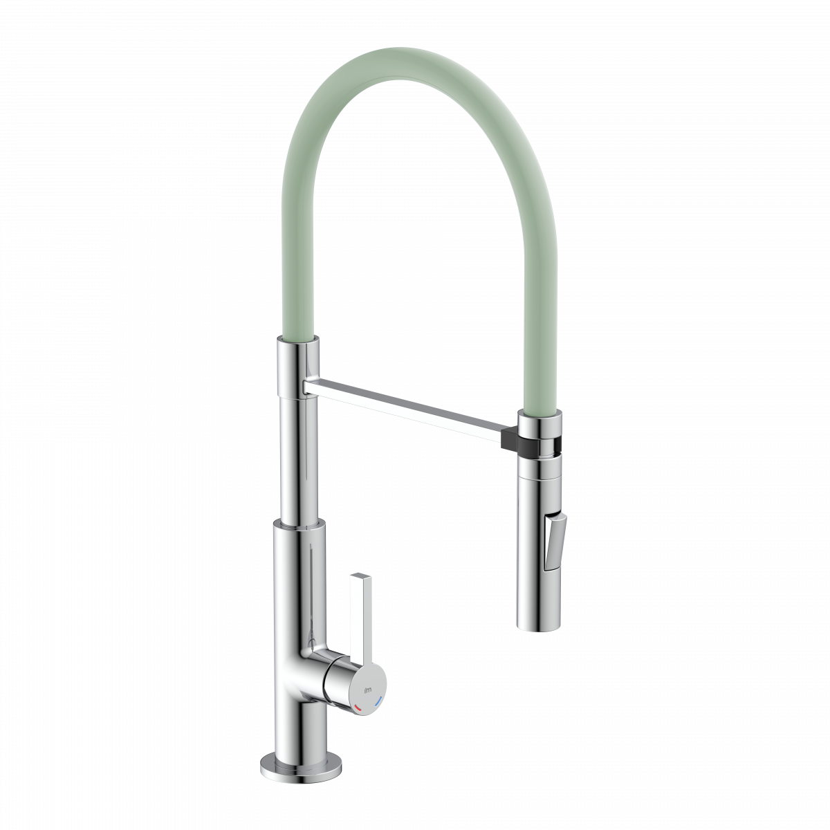 Küchenarmatur Nova, in Chrom mit herausnehmbarer Geschirrbrause, Hochdruck