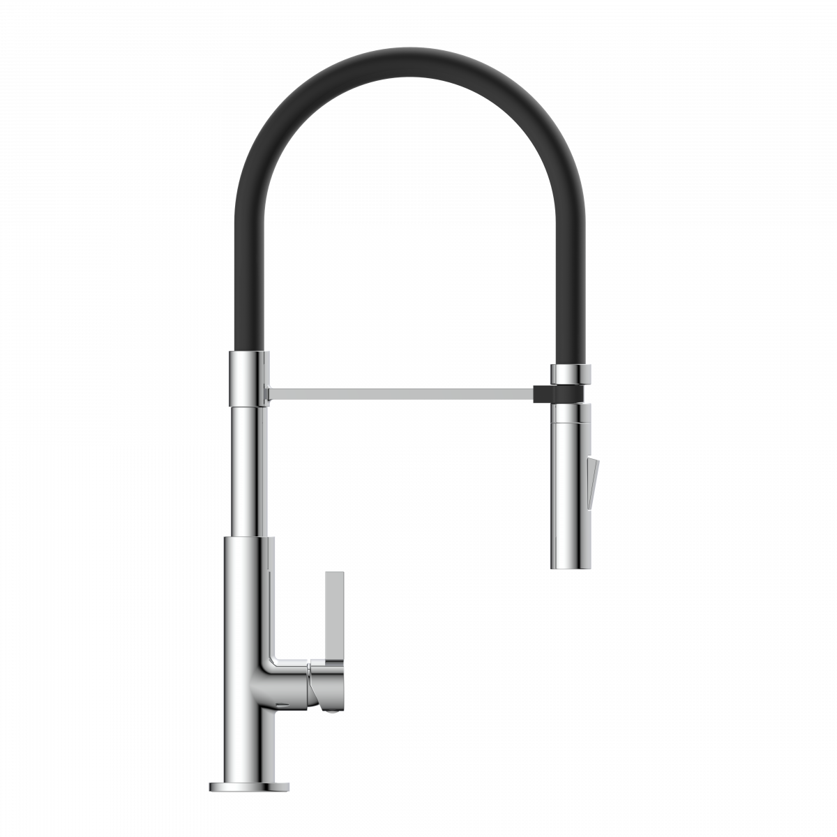 Küchenarmatur Nova, in Chrom mit herausnehmbarer Geschirrbrause, Hochdruck