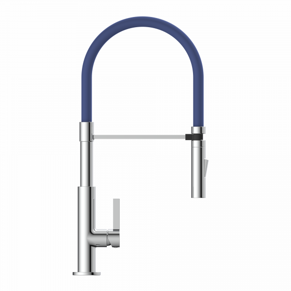 K&uuml;chenarmatur Nova, in Chrom mit herausnehmbarer Geschirrbrause, Hochdruck