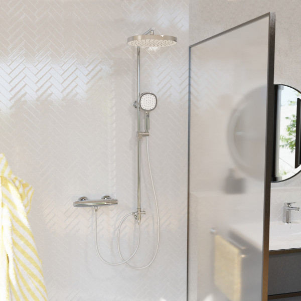 Duscharmatur Beatrice, in Chrom mit Thermostat