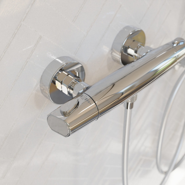 Duscharmatur Beatrice, in Chrom mit Thermostat