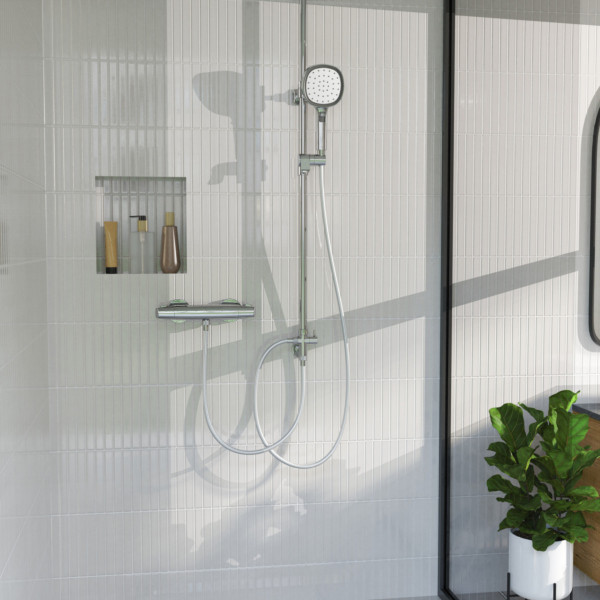 Duscharmatur Beatrice, in Chrom mit Thermostat