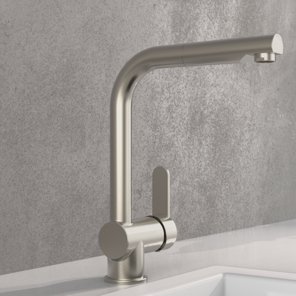 LONDON Sp&uuml;ltischarmatur, Niederdruck, Edelstahl