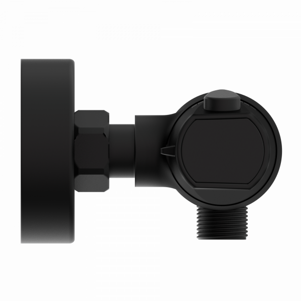 Duscharmatur Beatrice, in Schwarz matt mit Thermostat