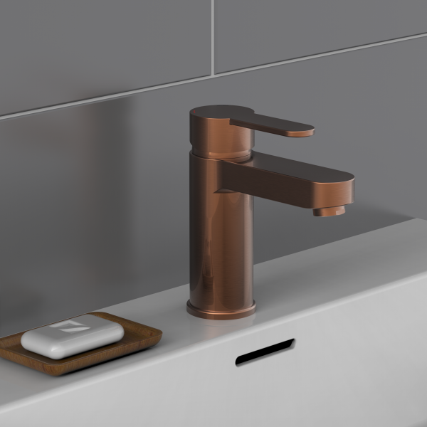 ELEPHANT Waschtischarmatur, Kupfer