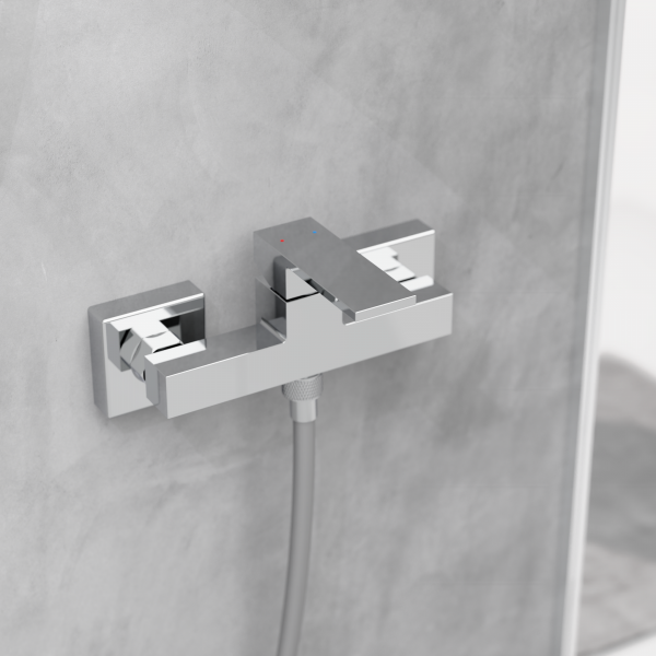 TOKYO II Duscharmatur, Chrom